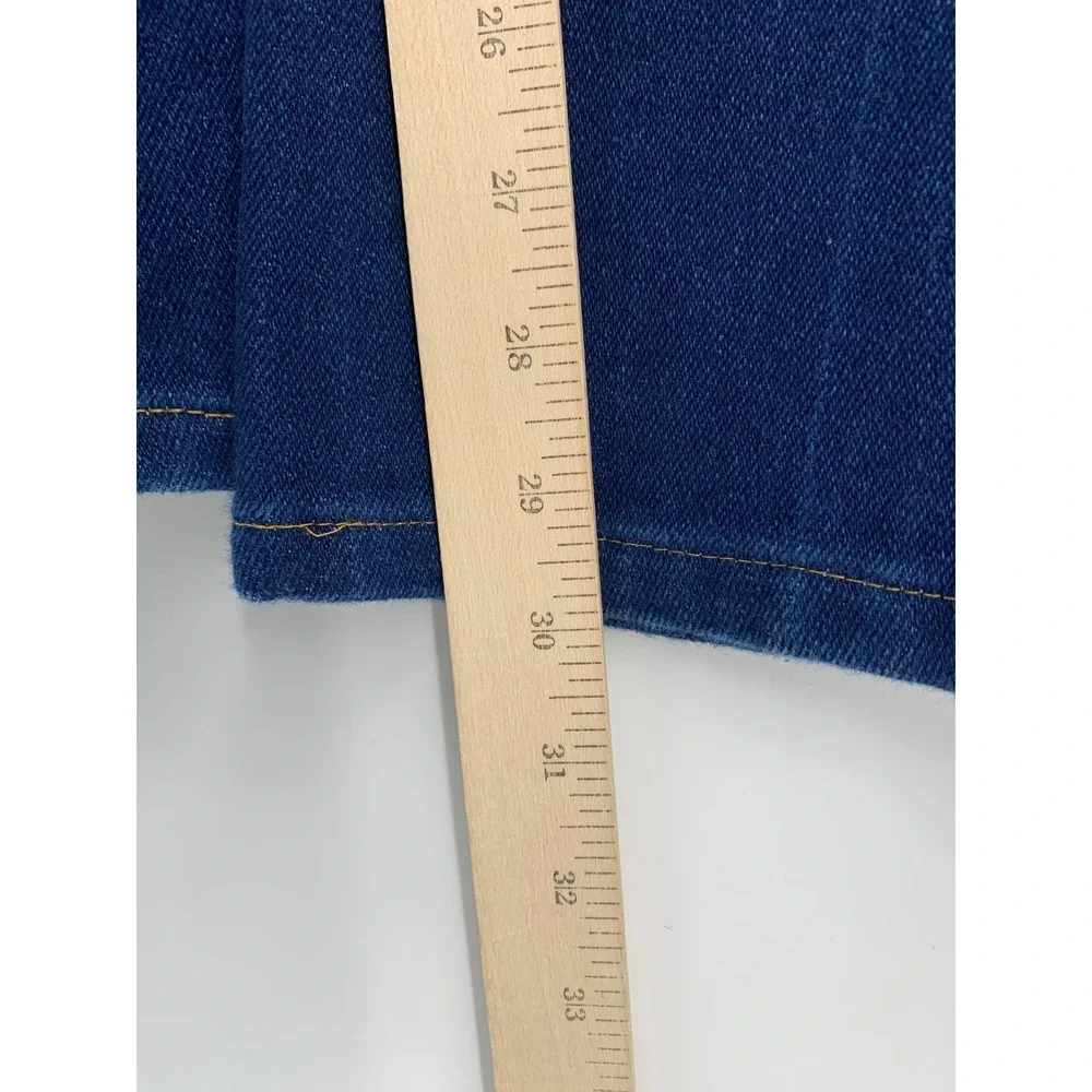Vintage Levis Action Jeans Mens 42x30 Blue Orange Tab Made USA (Tag 46x32)